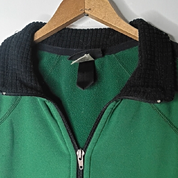 Patagonia Vtg 90s Men's Synchilla Full-Zip Fleece Jacket Forest Green M USA - Picture 8 of 10